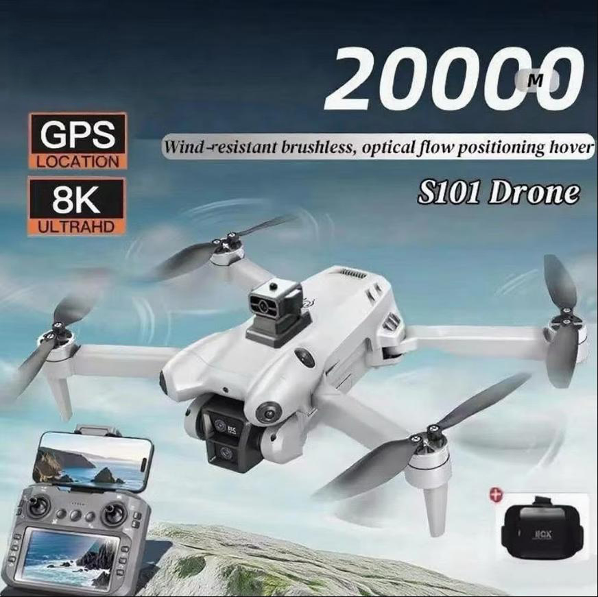 Drone Gimbal Mount - Xiaomi S101 Drone 8K HD Profesyonel